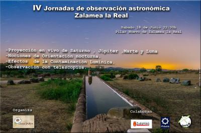 IV Jornadas de Observación Astronómica